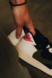 Nike Air Jordan 1 Low Travis Scott Olive